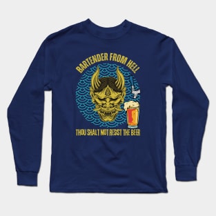 Bartender From Hell Long Sleeve T-Shirt